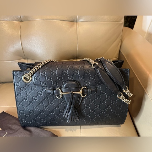 Gucci Emily Guccissima Chain Shoulder bag pristine condition authentic RARE - Picture 4 of 16